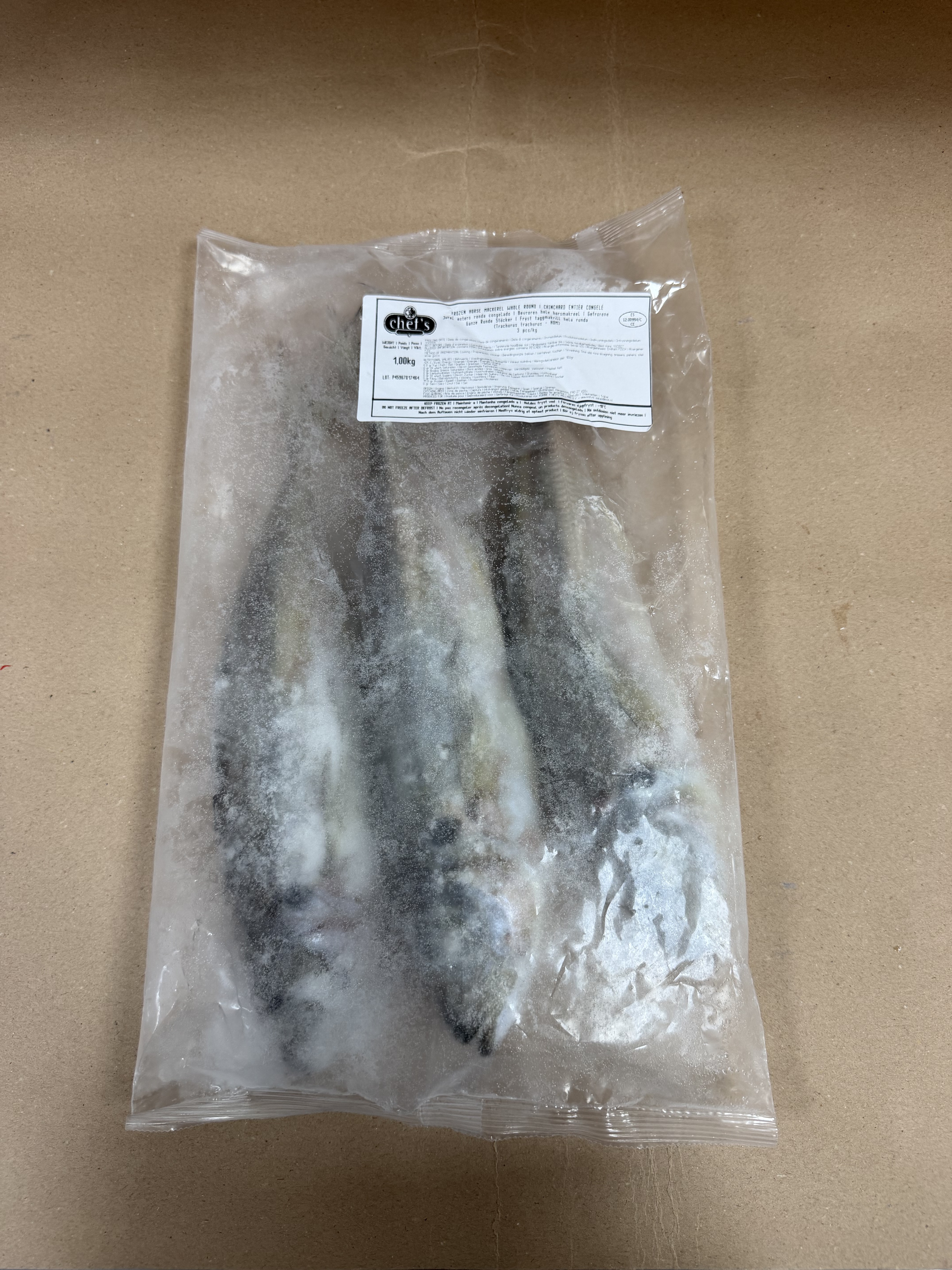 Chinchard Entier Congelé (Horse Mackerel) - Chef's