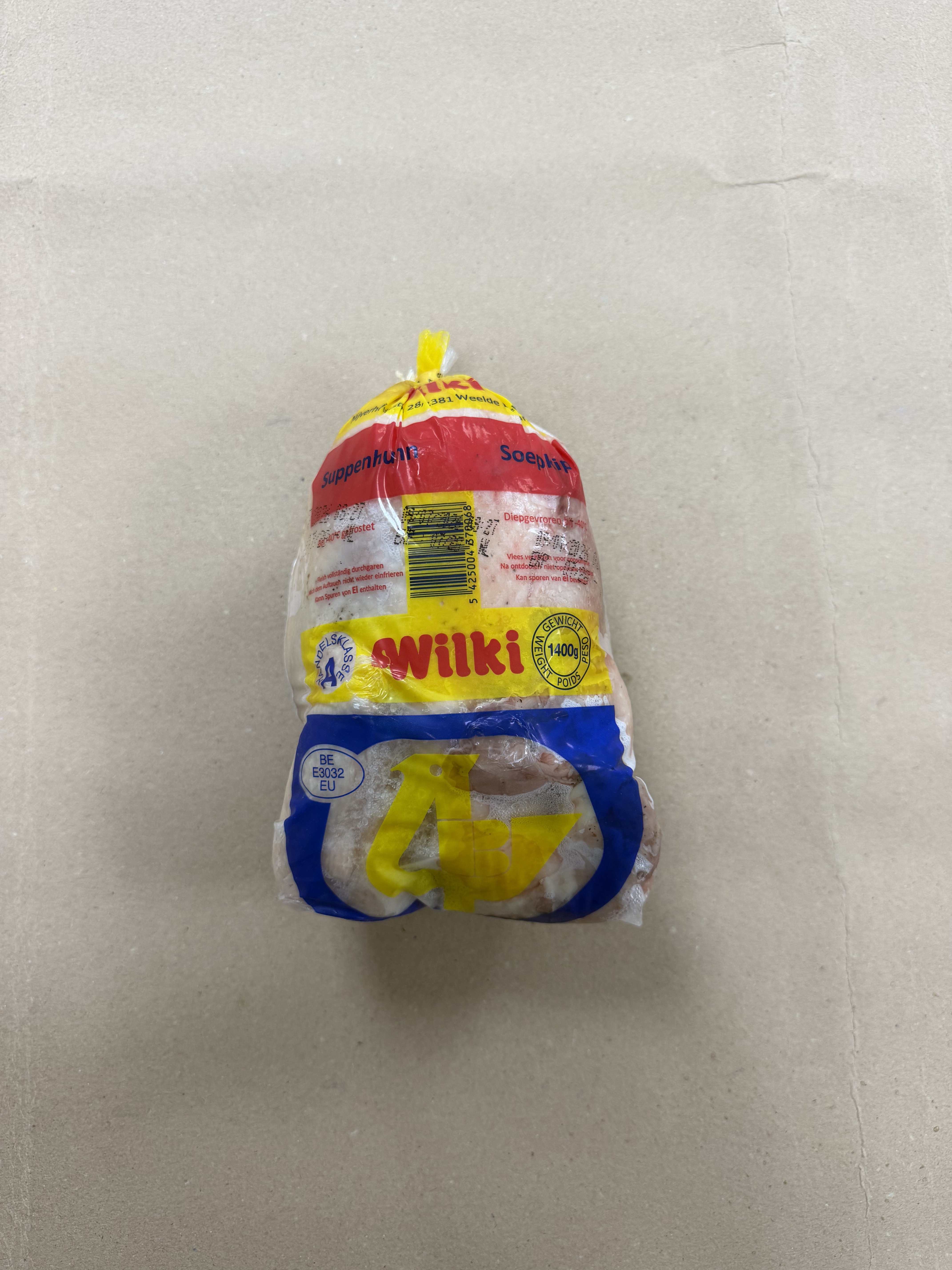 Poule Entière Congelée (Suppenhuhn) - Wilki 1400g